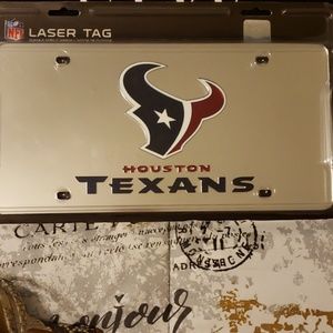 Houston Texans Mirror Plate